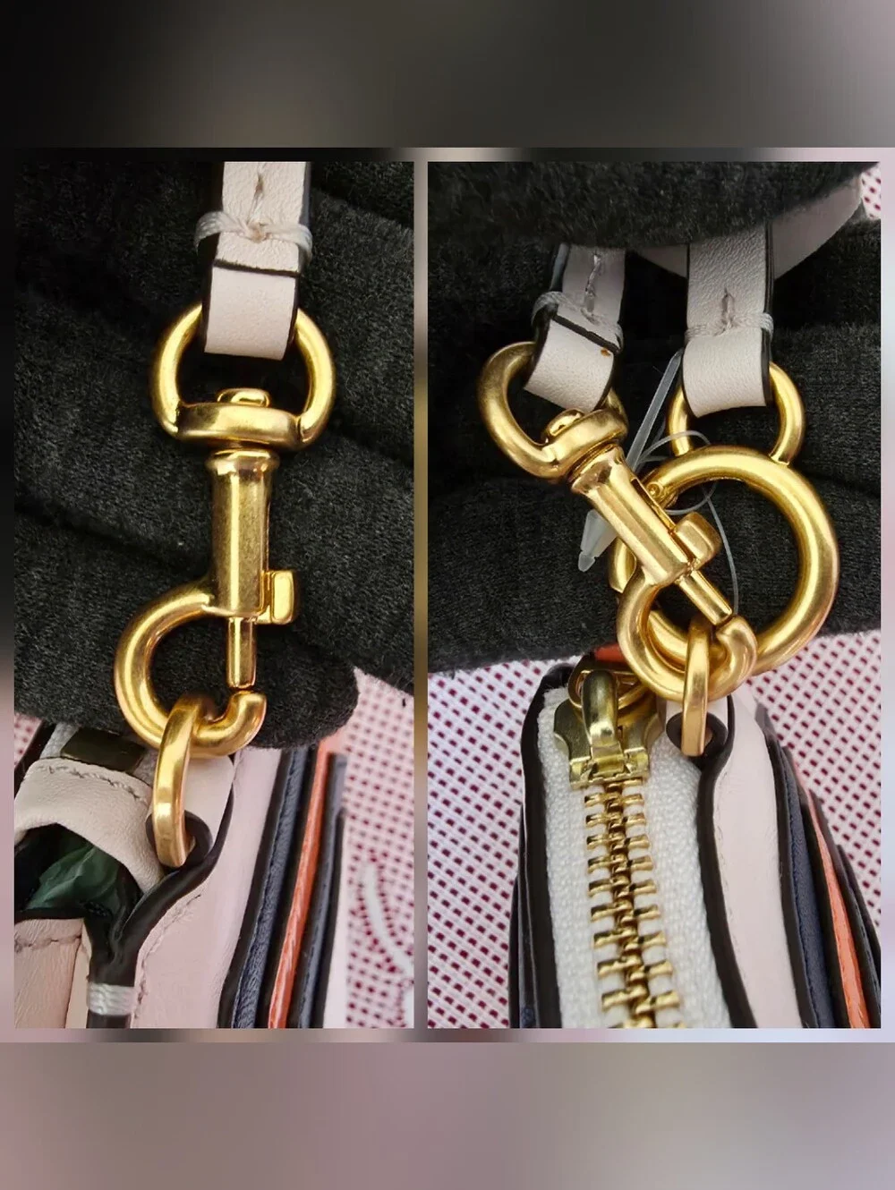 Tory Burch Small Pink Crossbody Bag